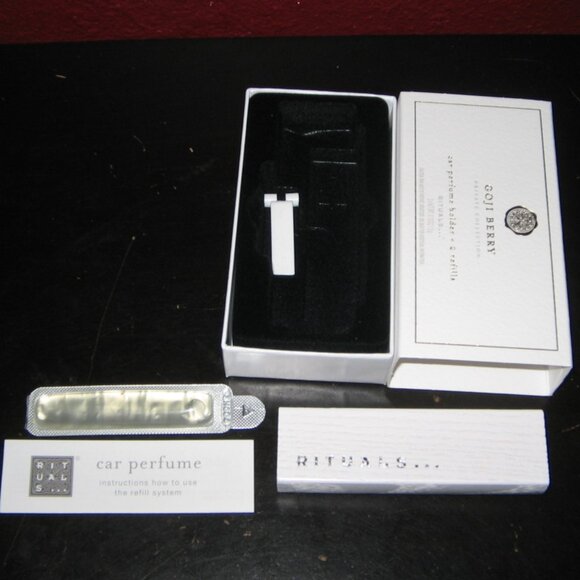 Rituals Goji Berry LUXURY Car Perfume w/2 strips NIB - Picture 5 of 5